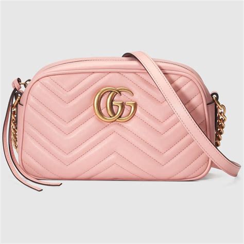 gucci bag light pink|pink Gucci bag small.